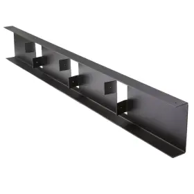 185108141 Fortress Deck Framing 6-in X 8-ft Galvanized Steel Easy-to-install/durable Black
