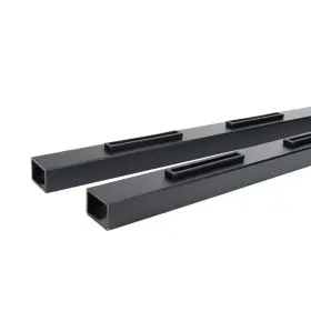 51172298 Fortress Al13 Home Pure View 6 Ft. W X 1.3 Inch H Black Sand Rail For Glass Panel