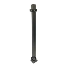 53332396 Fortress Fe26 2 Inch X 39-1/2 Bronze Steel Railing Corner Post With Brackets