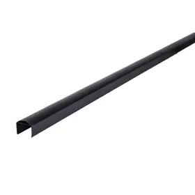 59500968 Fortress Al13 Home Rail 2.2 Inch H X 2.6 W Black Sand Aluminum Round Accent Top