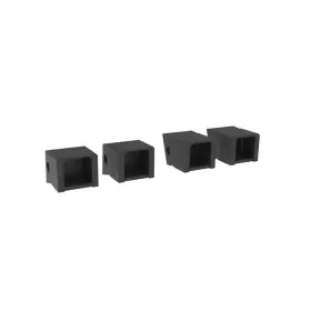 59505078 Fortress Deck Railing Systems 1 Inch X1 Structural Exterior Protected Aluminum Black