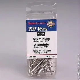 Fpc42a Fpc Corporation 5 Pack - Aluminum Rivet Short 1/8- Inch Dia. 25-pk. -fpc42a