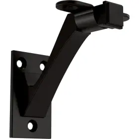 B47253d-fb-c Franklin Brass Classic Edge 3 Inch 76 Mm Handrail Bracket In Matte Black 4-pack B47253d-