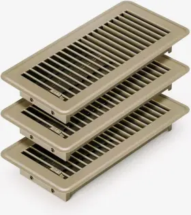 Khfvbn4x10 Fresagrutty 4 Inch X 10 Floor Register Vent Covers For Home Heavy Duty Metal Air