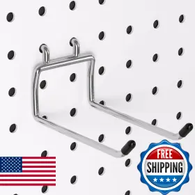 B0f84js3zy Frimoony Heavy Duty Pegboard Hooks 30 Pack 4 Inch Long Fitting 1/4