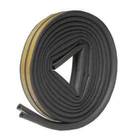 V25ga Frost King 5/16 Inch X 1/4 17 Ft. Grey D-center Epdm Medium Gap Weatherseal Tape