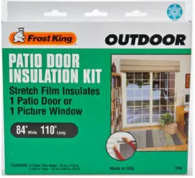 V96h Frost King Outdoor Patio Door Insulation Kit 84 X 110 Inch -