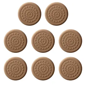 1091711 Fukaisu 8pcs Anti Slip Cutting Board Pads Self-adhesive Rubber Silicone Feet Waterpr