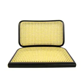 Furnish Theory 601579010829 Breuer Cesca Chair Replacement Cane Seat And Back In Black No