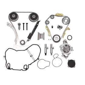 9-4201s Fuserish Timing Chains Kit With Water Pump Compatible G-m-c Chevy Buick E