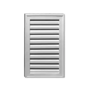Lvns18x24 Fypon Gable Vents Louvers 18 Inch X24 Decorative Rectangular White Polyurethane
