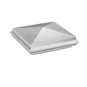 Pst11x11fp Fypon Post Top 4-1/2 Inch X 13-5/32 Polyurethane Composite End Caps Fancy White