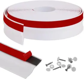 Ckm-b-10m Gaahing Garage Door Top And Sides Seal Strip Universal 32.8 Ft White