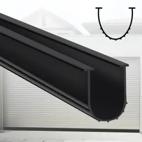 Ckmd-u-h-3m Gaahing Garage Door Bottom Seal Strip 9.8 Ft U-shaped Black