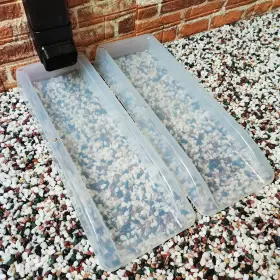 Ga491 Gaeaauto 2-pack Downspout Splash Block Drain Extender Gutter Guard Rain Spout Diverter