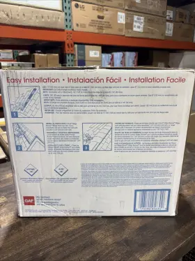 Gaf 073590956309 Cobra Ridgerunner 11.5 Inch X 20 Black Filtered Plastic Roof Ridge Vent Roll