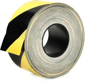 60-yard Gafftech 150901 Bt-6110 Hazard Stripe A/v Cord Tape - Roll