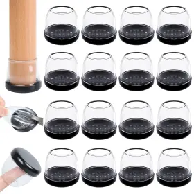 B0cq51mmzr Gaguiup 16pcs Furniture Sliders For Carpeted Floors Extra Large Chair Leg Ca