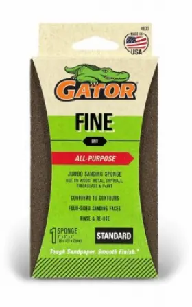 100-grit Gator 4633ga 5 Pack - Jumbo Sanding Sponge 3x5- Inch