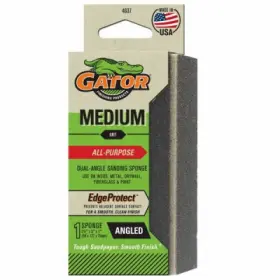 4637ga Gator 5 Pack - Wedge Sanding Sponge Medium