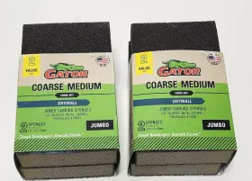 7117 Gator 2 Packgator Multi-grade Pack Coarse Medium Grit Sanding Sponge 3 X 5 1 Inch