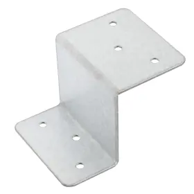 Qg02-t10 Gbgs 10 Pcs Z Brackets Length 2 Inch Double Angle Clip Bracket For Wood Shelves F