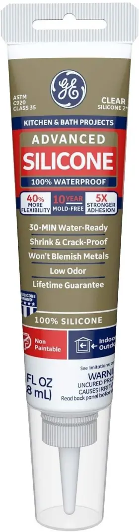 2812563 Ge Momentive Performance Materials Ge284 2.8-ounce 2.8 Fl Oz Pack Of 1 Clear