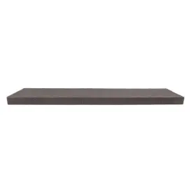 Genstone 815547019237 Gen Faux Stone Siding 48 Inch X2 Outdoor Composite Stratford Stacked Wall Cap Gray