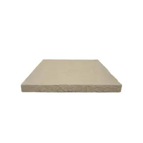 Fpcvb-lg23 Genstone Flat Column Cap Siding 23 Inch X Composite Faux Stone Vanilla Bean