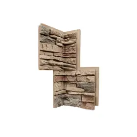 G2dsic Genstone Faux Siding 24 Inch X 12 Stacked Waterproof Composite In Desert Sunrise