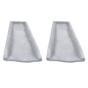 G15266s00001 Geobin Yardfully Downspout Splashblock Gray 2 Pack