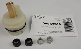 Da603566 Gerber Washerless Cartridge Square Stem For 1h Tub And Shower Free Ship
