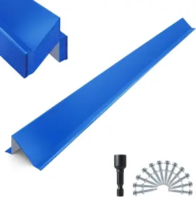 80ft-20pc Gertrdti Metal Roof Snow Guards 20-pack Kit 80ft Coverage With Installation Hardware