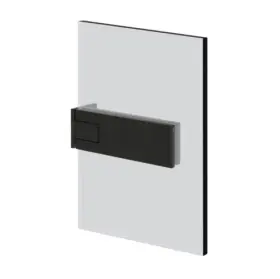 67601 Gessi 67601#187 Wall-glass Self-centering Hinge Diamantato - Aged Bronze
