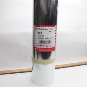 17420 Gibraltar Flashing Roll Galvanized Steel 14 Inch X 10-ft