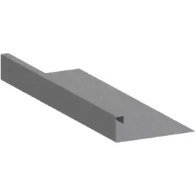 Gibraltar Building Products 313034891828 Rain Diverter Flashing Aluminum 7.5 In W X 5 Ft. L