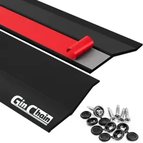Bk-036 Ginchain Garage Door Seal Top And Sides 36ft Weather Black