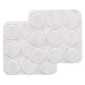 Aa091904 Ginoya 18pcs Glass Top Bumpers Silicone Adhesive Furniture For Table