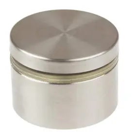 Gliderite 849376021376 1-1/2 Inch Dia X 3/4 L Stainless Steel Standoffs For Signs 4-pack
