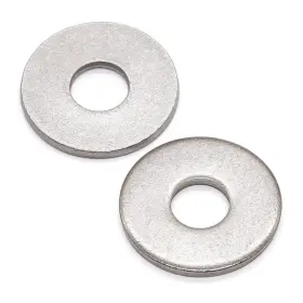 Gvn152004-30 Glvaner 7/16 Inch Stainless Flat Washers 0.5 Id X 1-1/4 Od Silver
