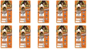 8090001-10 Gorilla 100 Percent Silicone Sealant Caulk 2.8 Ounce Squeeze Tube Clear