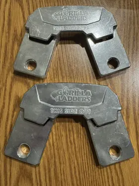 Gorilla Ladders 722571011536 Mpx Rail Brackets Lightweight Aluminum Construction