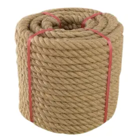 Goyappin 780854821449 Thick Twisted Manila Ropes 3/4 Inches X 100 Feet Natural Jute Rope Heavy Duty