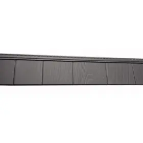 2546001 Grayne 6-1/2 Inch X 60-1/2 Cape Grey Engineered Rigid Pvc Shingle Panel 5 24