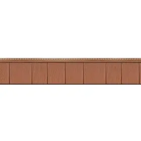2546009 Grayne 6-1/2 Inch X 60-1/2 Treated Cedar Engineered Rigid Pvc Shingle Panel 5