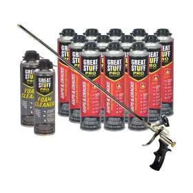 Ktfm-20033 Great Stuff Pro Gaps And Cracks 24 Oz Complete Kit 12-pack Foam Sealant Wi