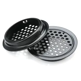 Af01300001 Grehge 29mm Silver Circular Soffit Vent Flat Stainless Steel Round Mesh Hole Louver