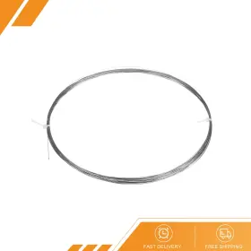 Gryfton 680811088291 1/64 Inch 0.5mm 50ft 15m 304 Stainless Steel Cable Wire Rope 7x7 Strand
