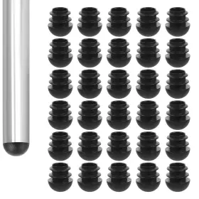 Nbqzvd2q Gtziqa 698559 1 5/8 Inch Plastic Hole Plugs 30 Pieces Tubing Furniture End Caps Tube Inserts