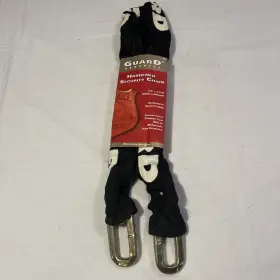 2292 Guard Security 968 Heavy Duty Hardened Steel Square Link Bike Chain Black